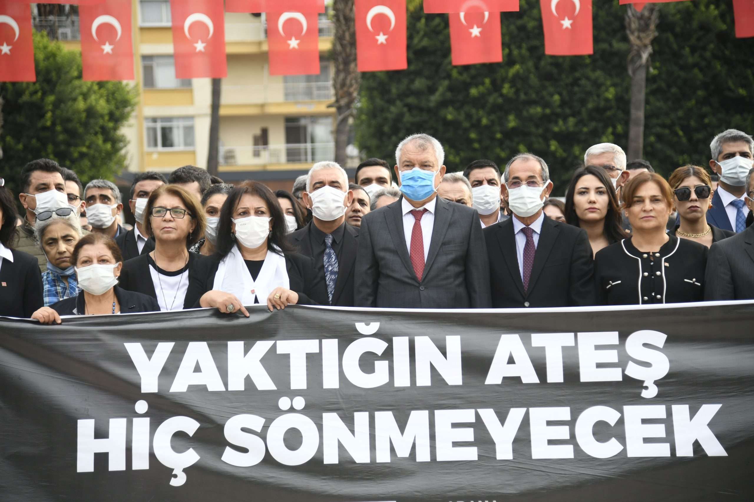 Adana’da 10 Kasım Hüznü ve saygısı yaşandı