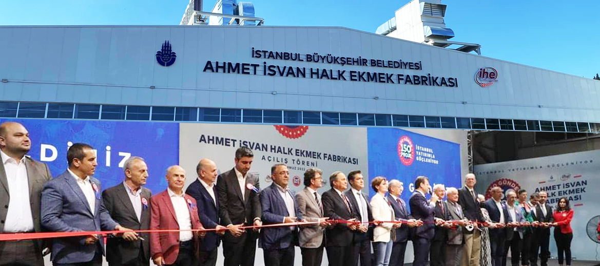 Hadımköy “Ahmet İsvan Halk Ekmek Fabrikası” Açıldı