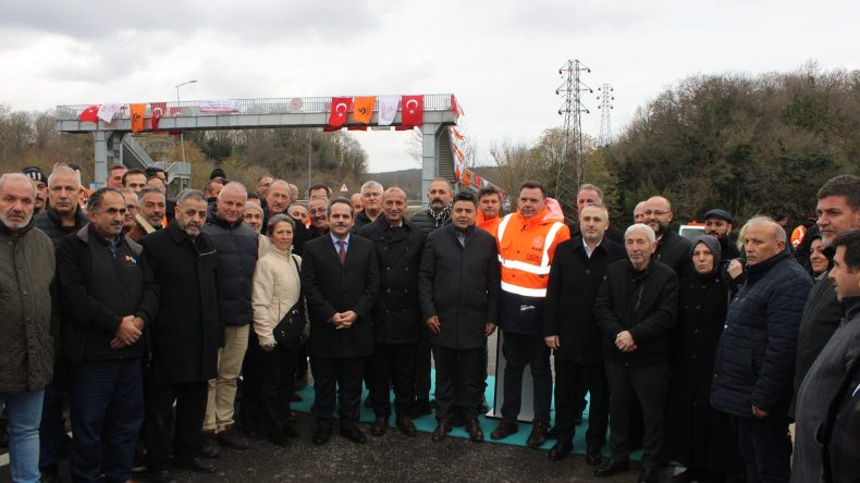 ŞİLE DEVLET HASTANESİ ÜST GEÇİTİ AÇILDI