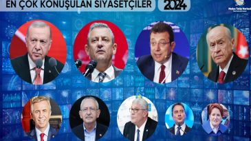 2024’ün En Çok Konuşulan Siyasetçileri Belli Oldu!