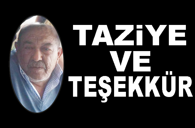 TAZiYE TEŞEKKÜRÜ