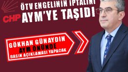 CHP, ÖTV Engelinin İptali İçin AYM’ye Gitti