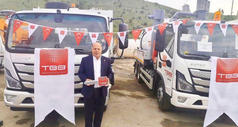 TBB’DEN YÜREĞİR BELEDİYESİ’NE HİBE ARAÇ DESTEĞİ
