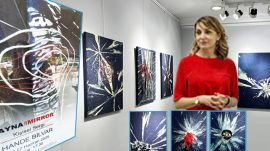 Hande Bilvar’ın tekstil yüzeyleri izleyiciyle buluşuyor